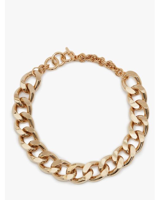 J.W. Anderson Metallic Oversized Chain Necklace