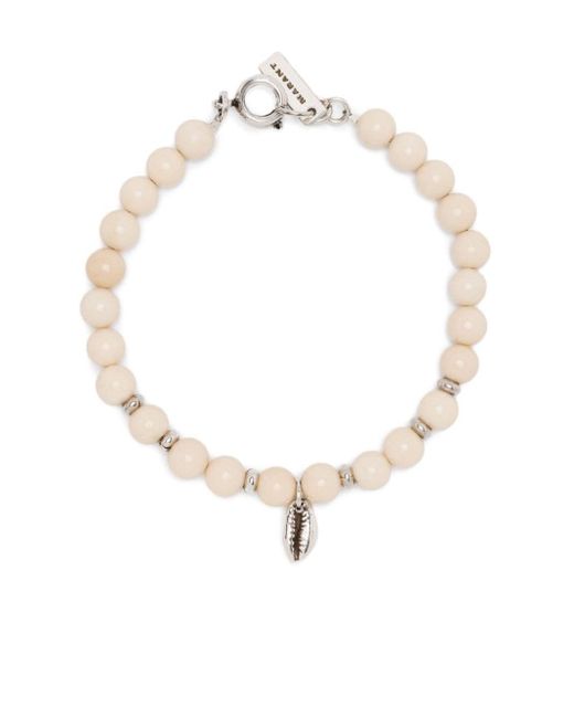 Isabel Marant White Pendant Bracelet for men