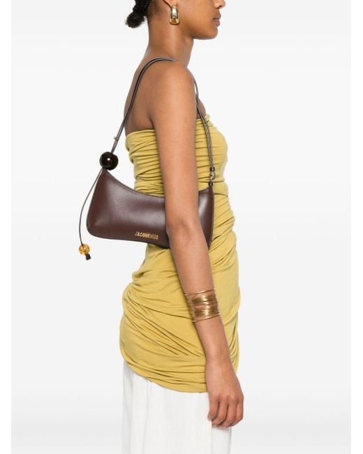 Borsa A Spalla Le Bisou Perle-Donna di Jacquemus in Brown
