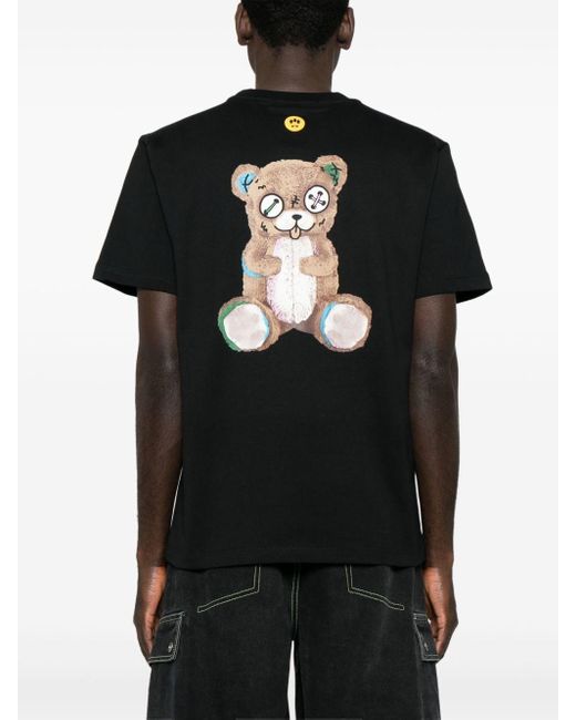 Barrow Black Cotton Jersey T-shirt