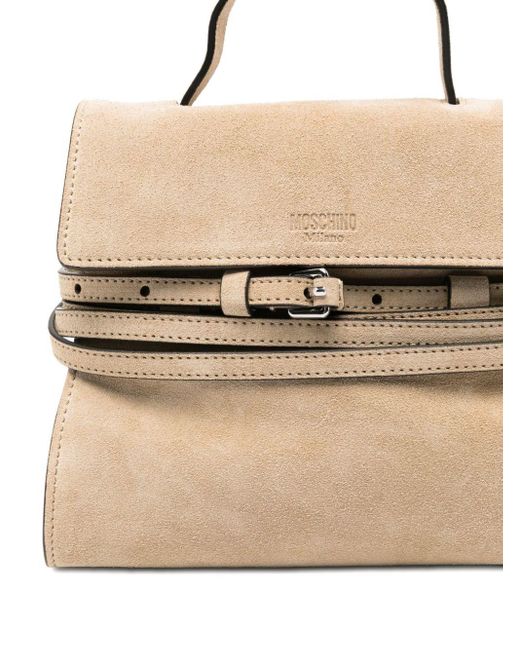 Moschino Natural Tie Me Bag Small