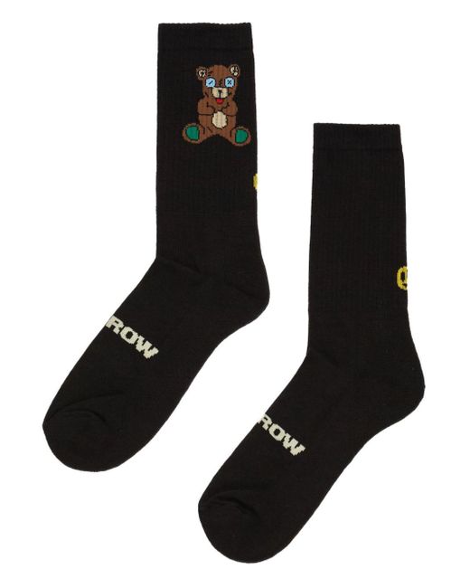 Barrow Black Logo Socks for men