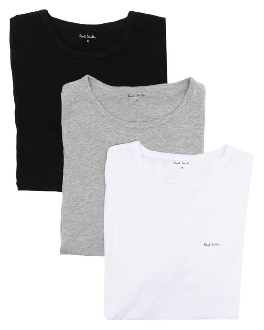Paul Smith Black T-shirt (3-pack) for men