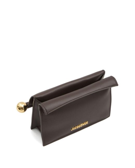 Clutch Rond Carré Piccola-Donna di Jacquemus in Black