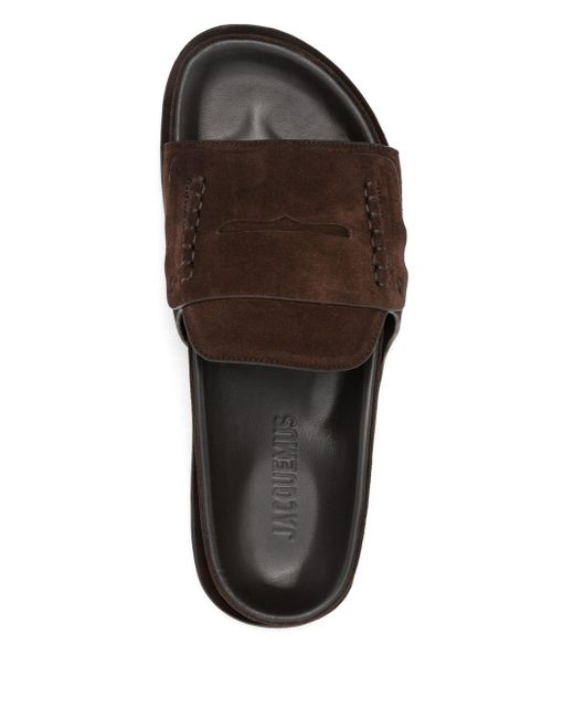 Jacquemus Brown Moccasin-style Sandals