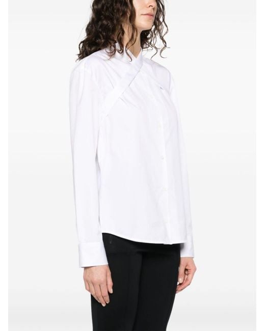 Off-White c/o Virgil Abloh White Harness Collar Shirt