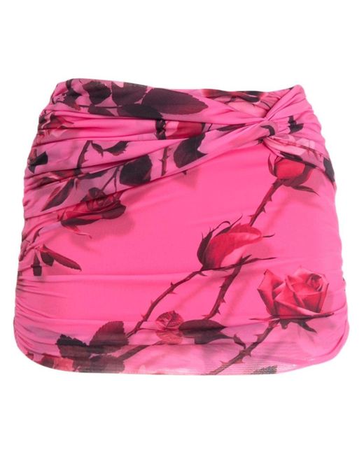 Blumarine Pink Jersey Skirt
