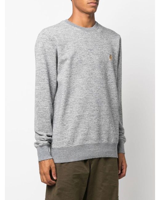Golden Goose Deluxe Brand Gray 'one Star' Sweatshirt for men