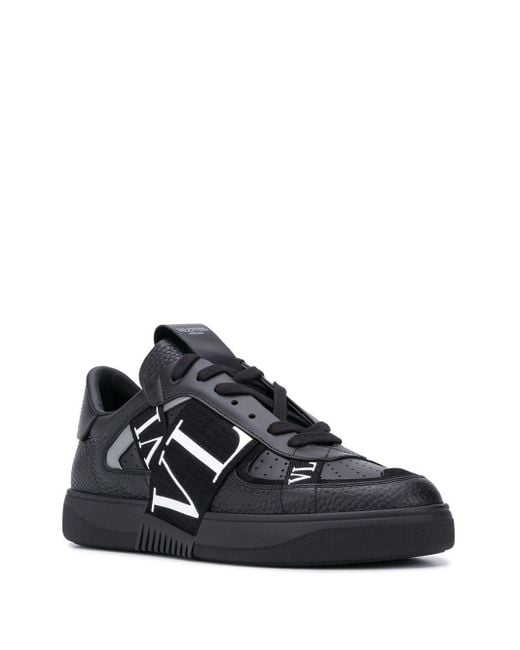 Valentino Valentino Garavani VL7N white leather sneakers - Harvey Nichols