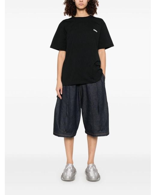 Barrow Black Cotton Jersey T-shirt