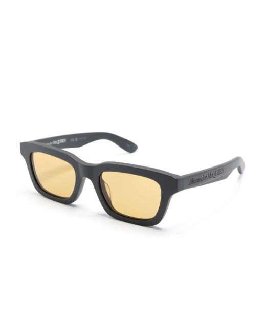 Alexander McQueen Natural Square-frame Sunglasses for men