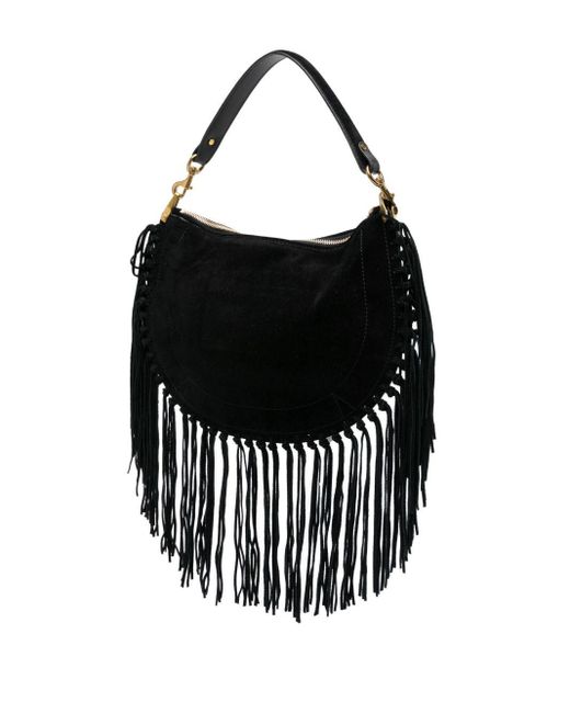 Isabel Marant Black Oskan Moon Small Bag