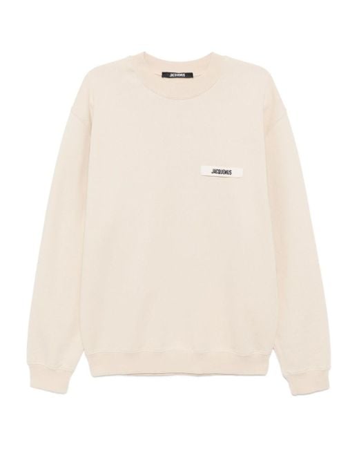 Jacquemus Natural "Le Sweatshirt" Gros Grain for men