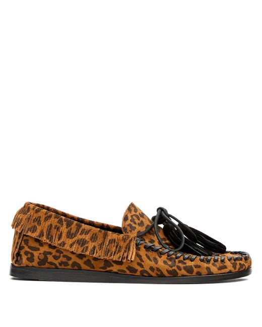Isabel Marant Brown Fitza Loafers