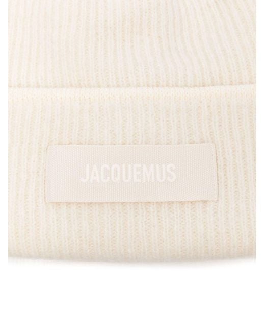 Jacquemus Natural Le Bonnet Gros Grain for men