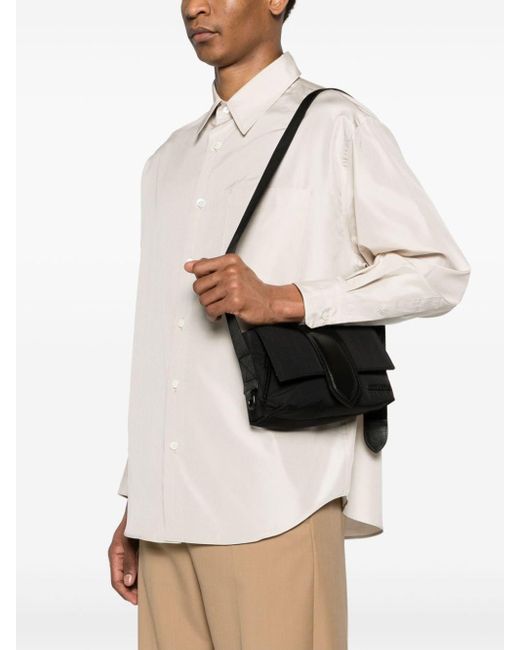 Jacquemus Black Messenger Bag for men
