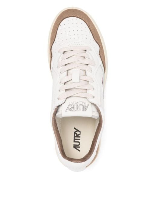Sneakers Basse Medalist di Autry in White