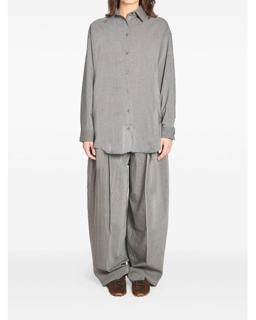 Camicia oversize di Jacquemus in Gray
