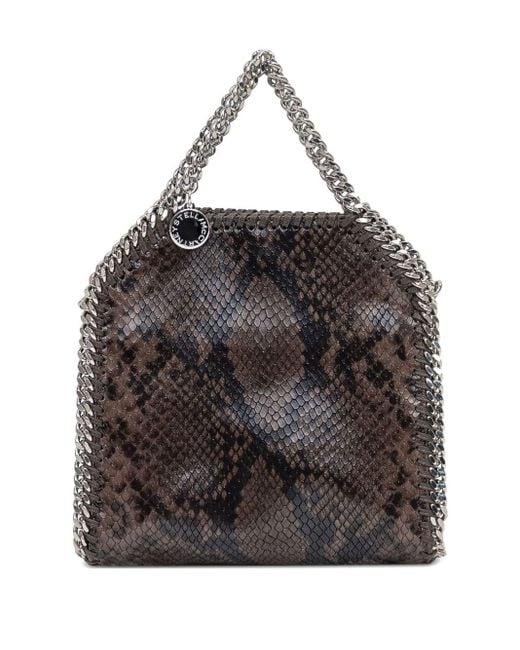 Stella McCartney Black Falabella Tiny Tote Bag
