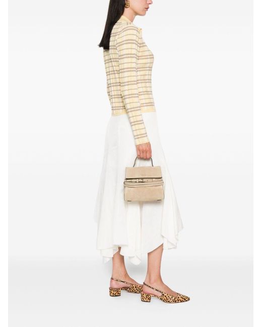 Moschino Natural Tie Me Bag Small