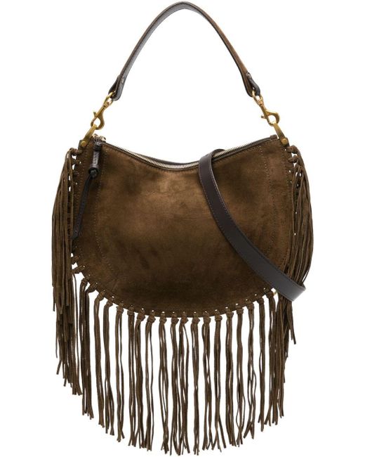 Isabel Marant Black Oskan Moon Small Bag