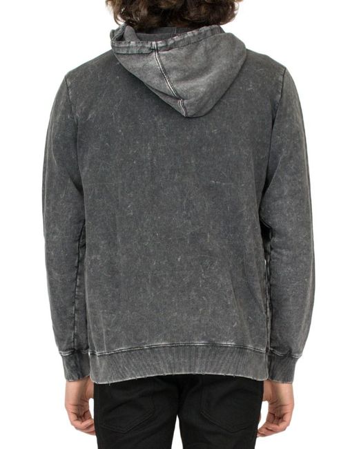 Saint Laurent Grey Stone Washed Hoodie By in Grey for Men Lyst