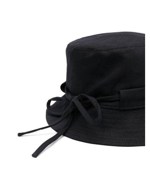 Jacquemus Black Le Bob Gadjo Bucket Hat
