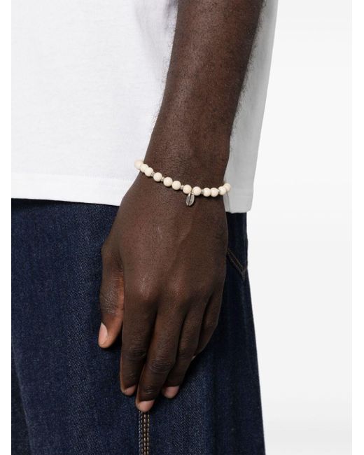 Isabel Marant White Pendant Bracelet for men