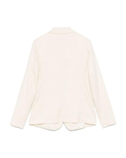 Seventy Natural Single Breasted Blazer