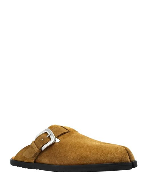 Maison Margiela Brown Suede Mules