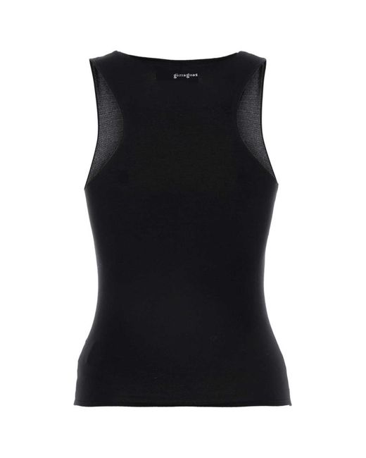 GIMAGUAS Black Nylon Galu Tank Top