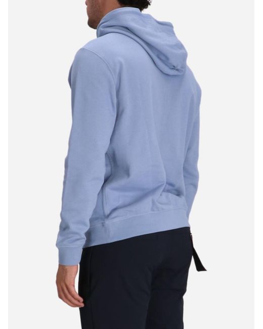Boss Blue Logo Hoodie for men