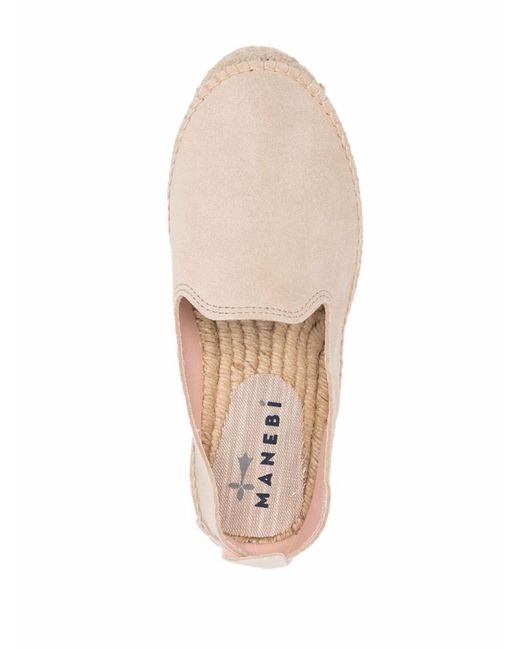 Manebí Natural Slip On Espadrilles