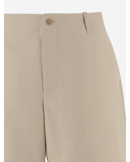Jacquemus Natural Cotton Shorts for men