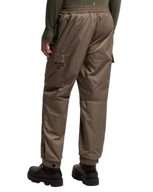 Moncler Green Regular Joggers for men
