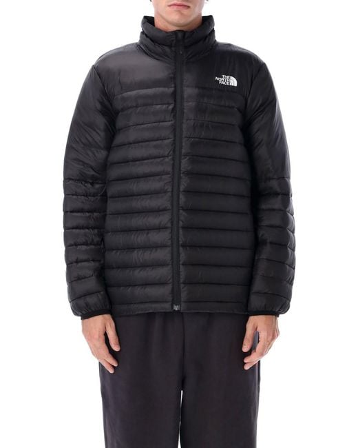 The North Face Blue Logo Puffer Jacket for men