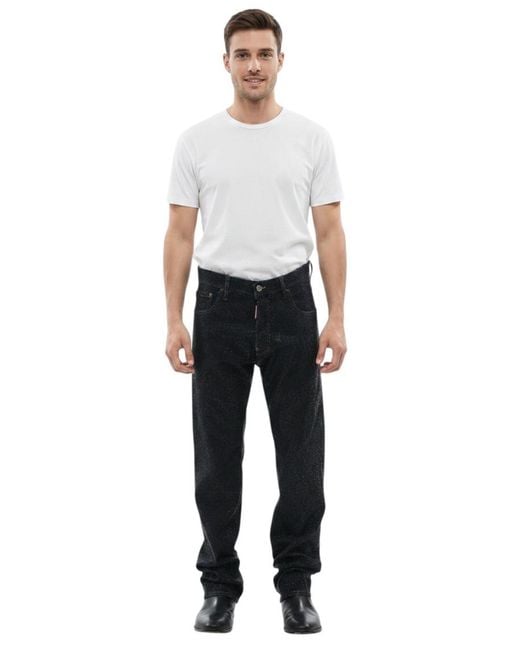 DSquared² Blue Regular Jeans for men