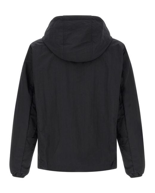 Tatras Black Solid Hood Jacket for men