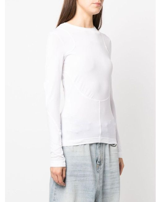Givenchy White Crewneck Jumper