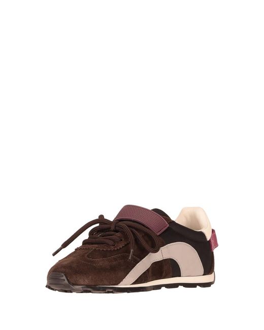 DSquared² Brown Logo Sneakers