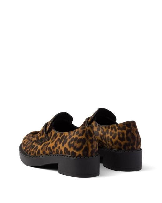 Prada Brown 50Mm Chocolate Loafers
