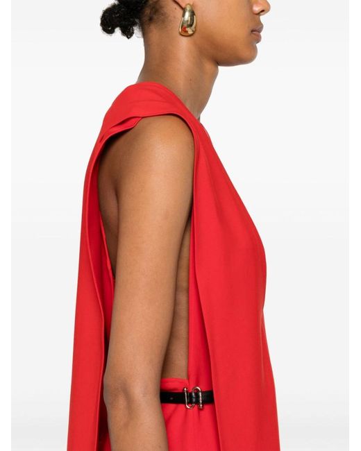Sportmax Red Agrume Dress