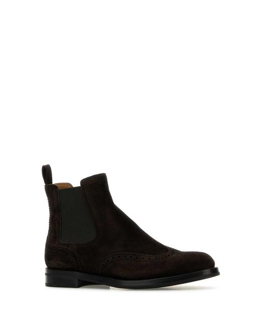 Church s Suede Ketsby Ankle Boots in Black Lyst