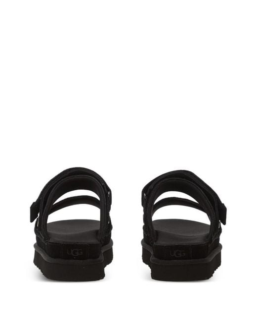 Ugg Black Solid Goldenstar Sandals