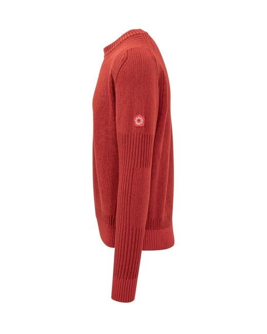 KENZO Red Knitted Regular Sweaters for men