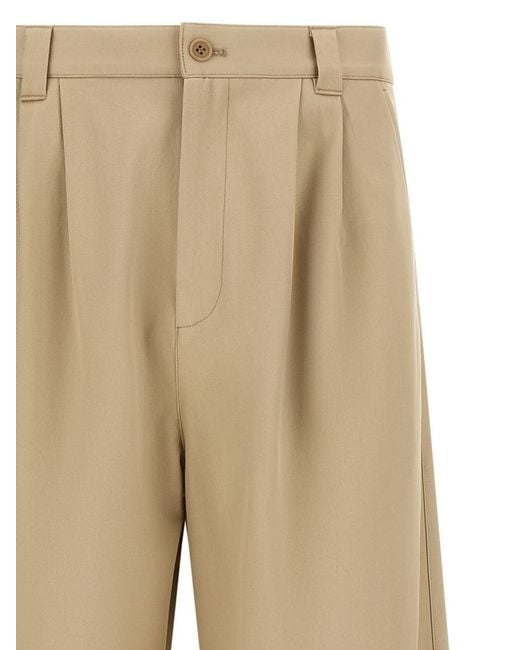 A.P.C. Natural Light Pleated Pants for men