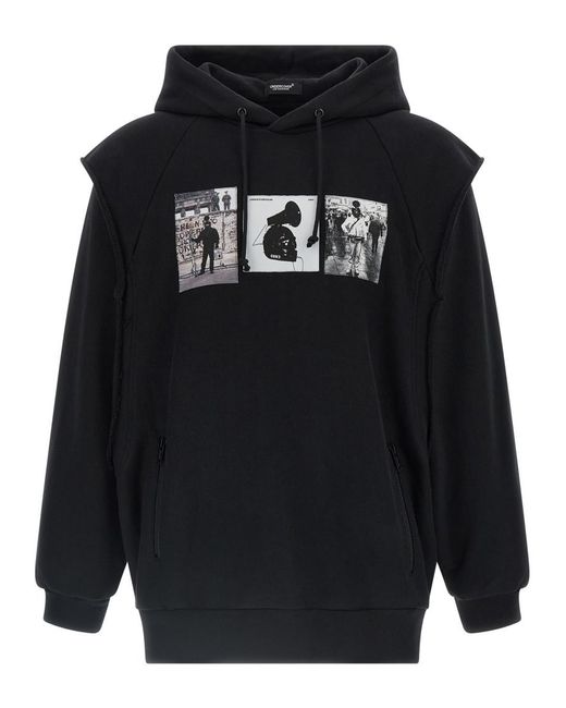 Undercover Black Uc2E4803-2 Hoodie for men
