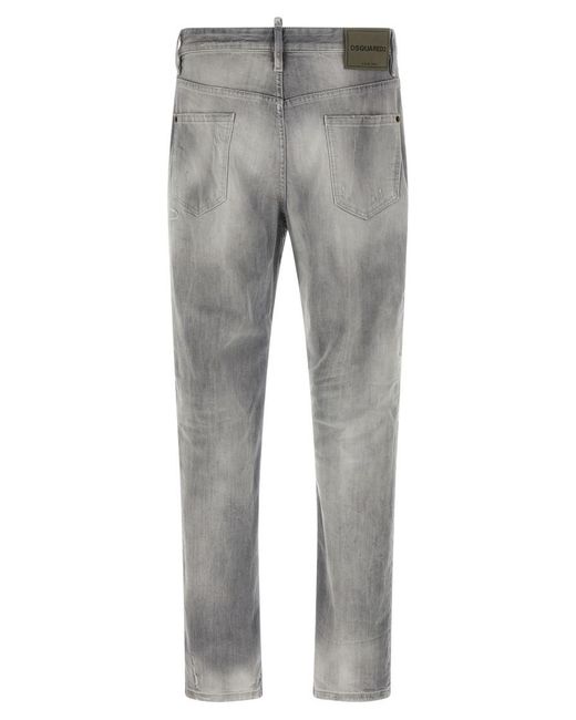 DSquared² Gray '642' Jeans for men