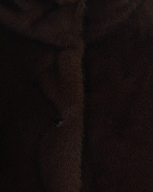 Weekend by Maxmara Black Solid Mock Collar Jacket