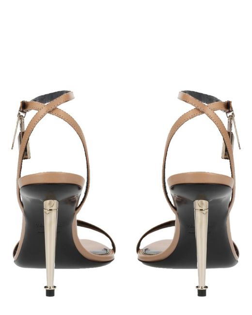 Tom Ford Metallic Ankle-Strap Heels